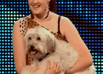 C2309004 Ashleigh her dog Pudsey Wow Judges Their Flintstones Inspired Routine!_part2